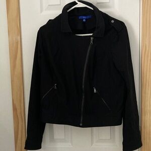 Apt. 9 Women's Black Asymmetrical Jacket